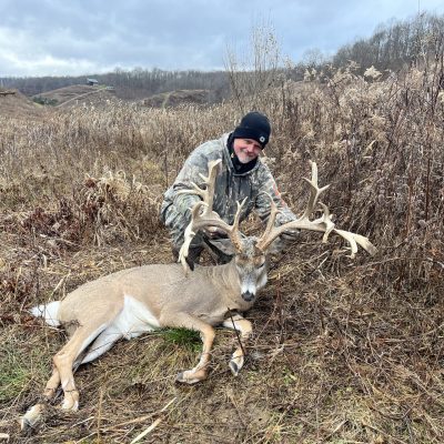 trophy white tail buck hunting trip ohio